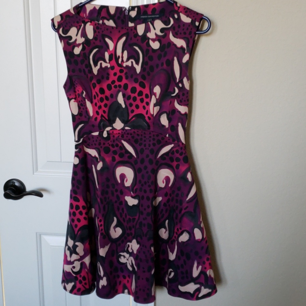 French connection purple dress